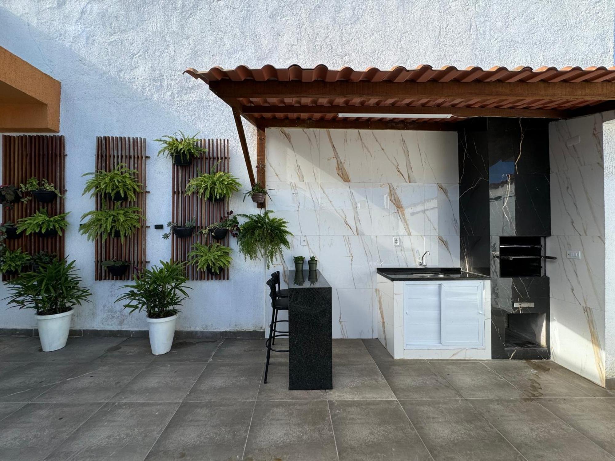 Villa Casa Compacta Com Piscina à Guarujá Extérieur photo